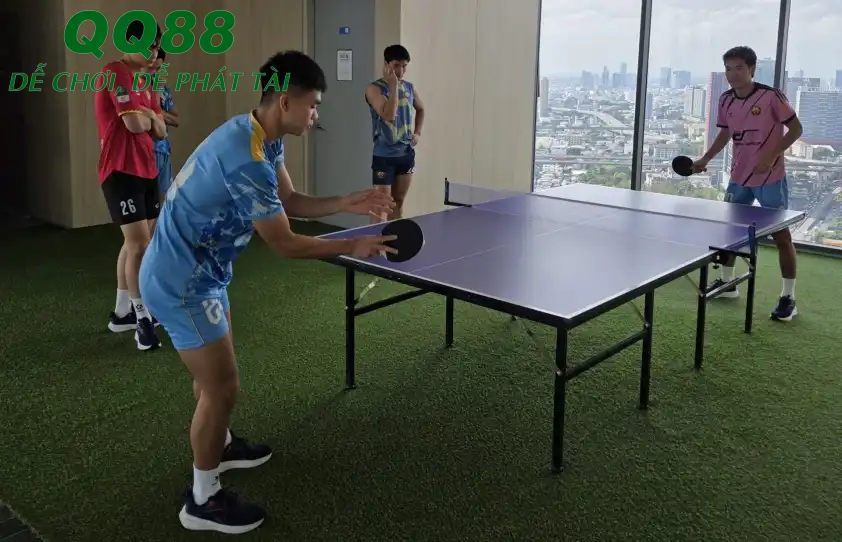 U22 Việt Nam có ngày nghỉ ngơi để tái tạo lại năng lượng. (Ảnh: Tâm Hà)