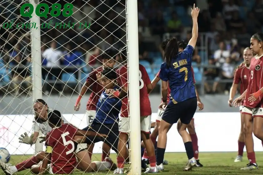 Tuyển nữ Indonesia bất lực trước Thái Lan